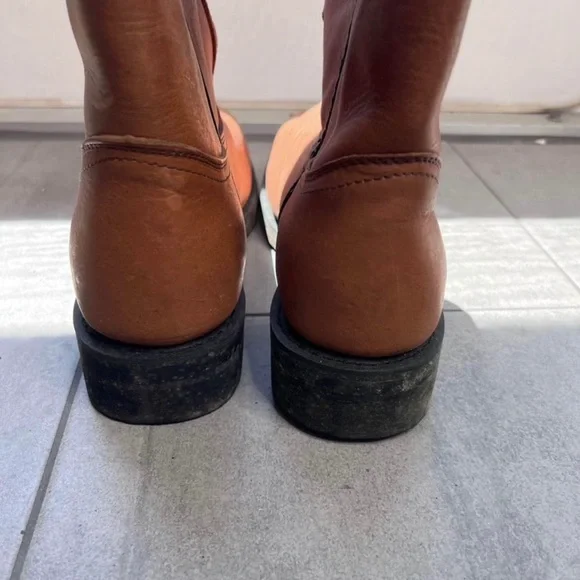 Rhino Premium Brown Western Work Boots Size 12 M - Picture 3 of 10